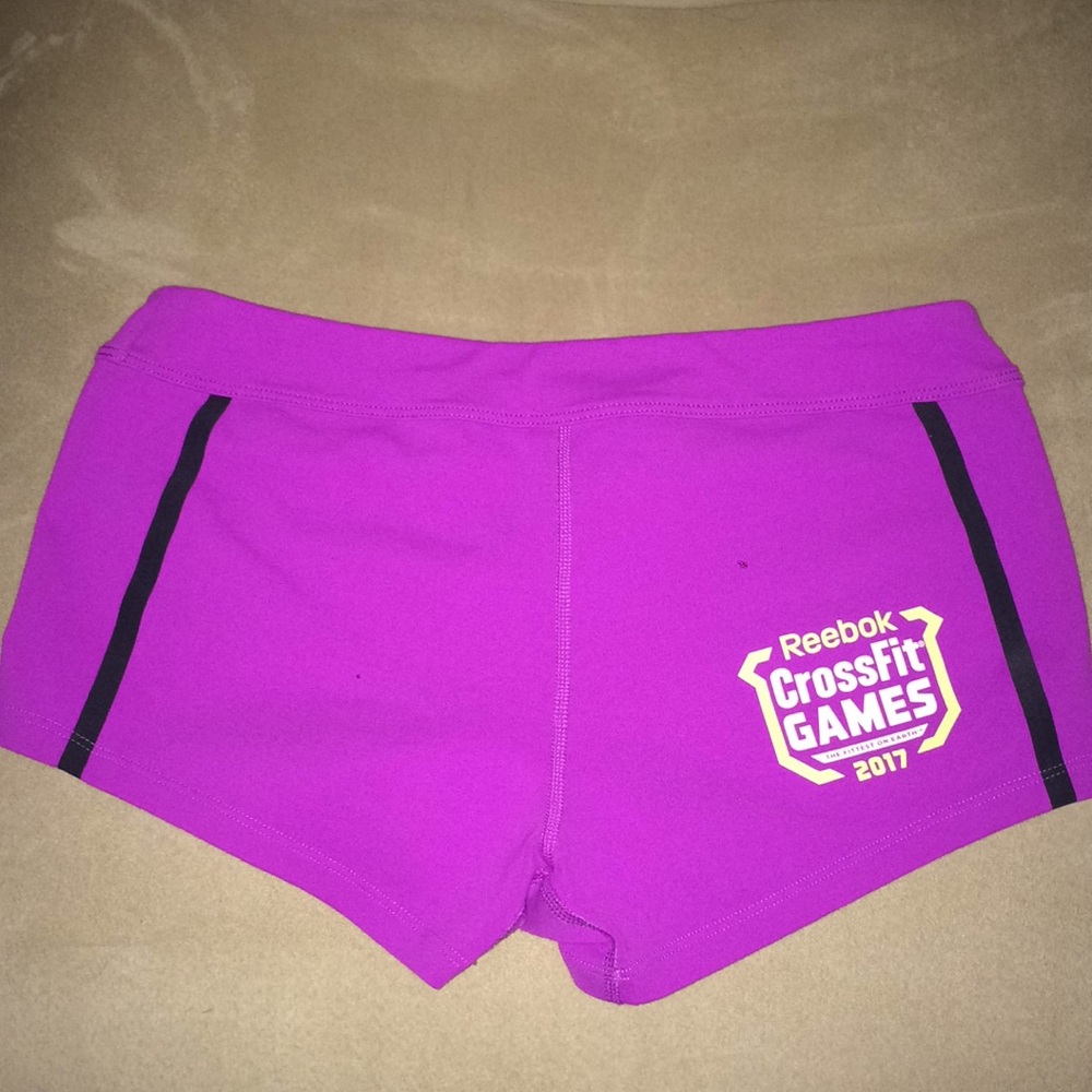 Reebok Crossfit Purple Bootie Shorts M